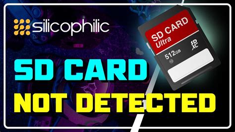 Solved: SD Card Not Showing Up or Recognized in Windows .